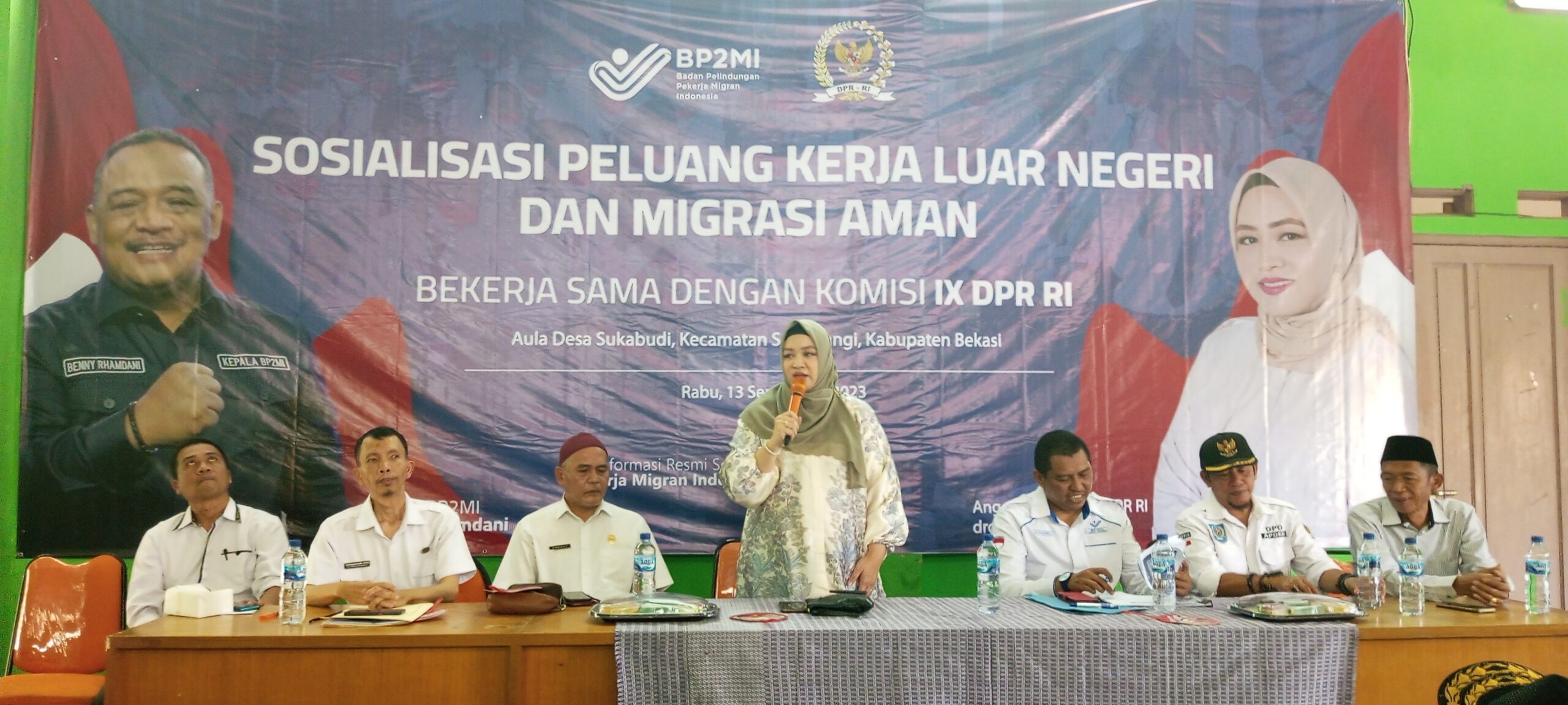 Drg. Putih Sari Sosialisasikan Perlindungan Bagi Pekerja Migran Indonesia